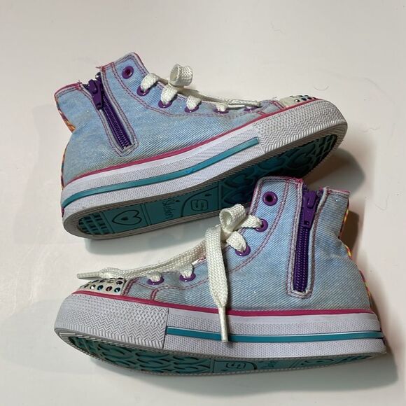 Racheal Zoe Skechers Little Girls Bundle of 2 Sandals Sneakers Sz 12 - Picture 3 of 14